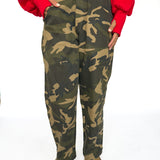 Camouflage Barrel Pants