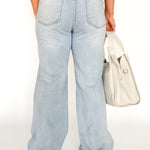 Tummy Control Mid Rise Wide Leg Jeans - Ana Patricia Boutique