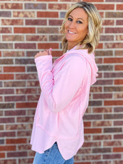 The Huddle Pullover- Pink