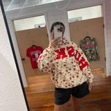 Floral Huskers Hoodie