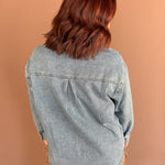 Denim Button Up Shirt - Ana Patricia Boutique
