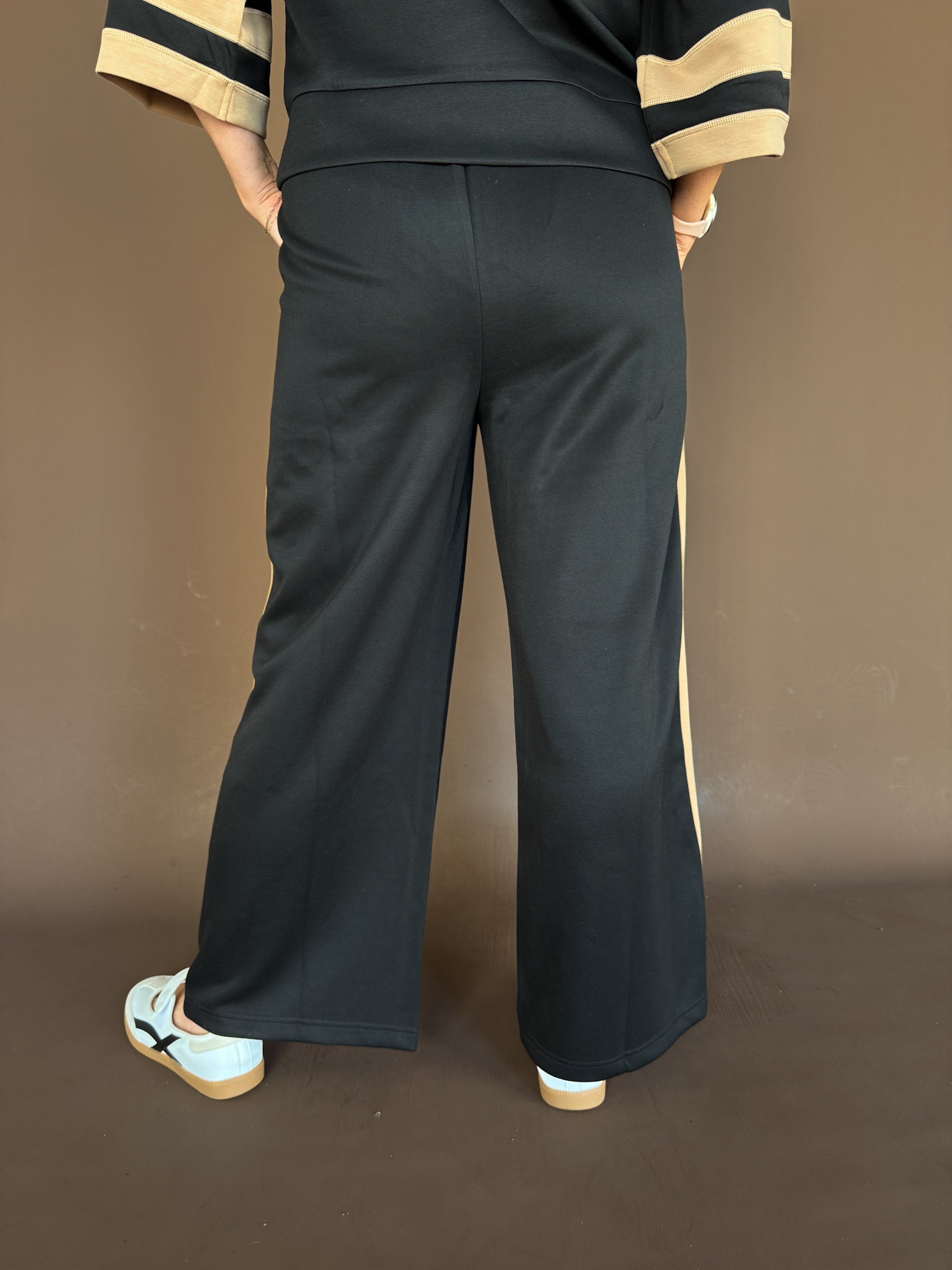 Causal Side Accent Pants - Ana Patricia Boutique