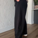 Barrel Sweatpants- Black - Ana Patricia Boutique