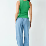 Essential Micro-Ribbed Athleisure Tank Top - Ana Patricia Boutique
