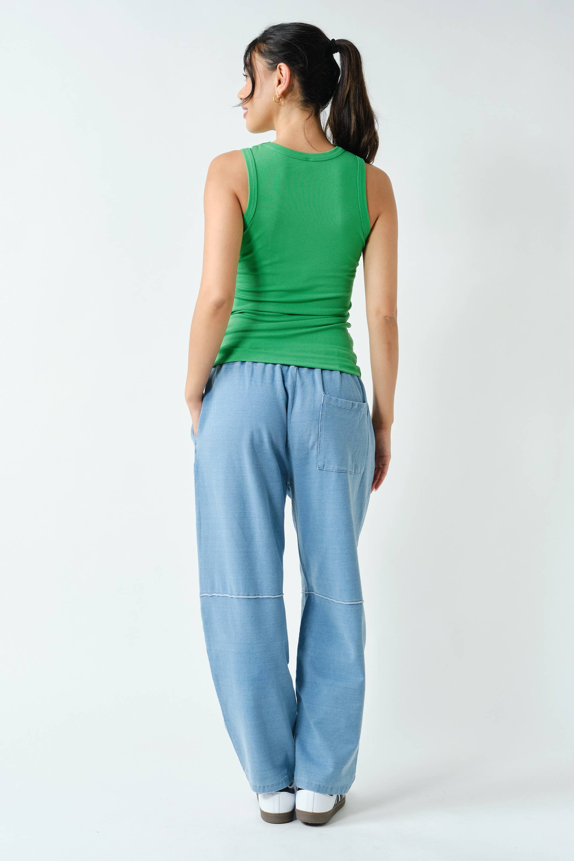 Essential Micro-Ribbed Athleisure Tank Top - Ana Patricia Boutique