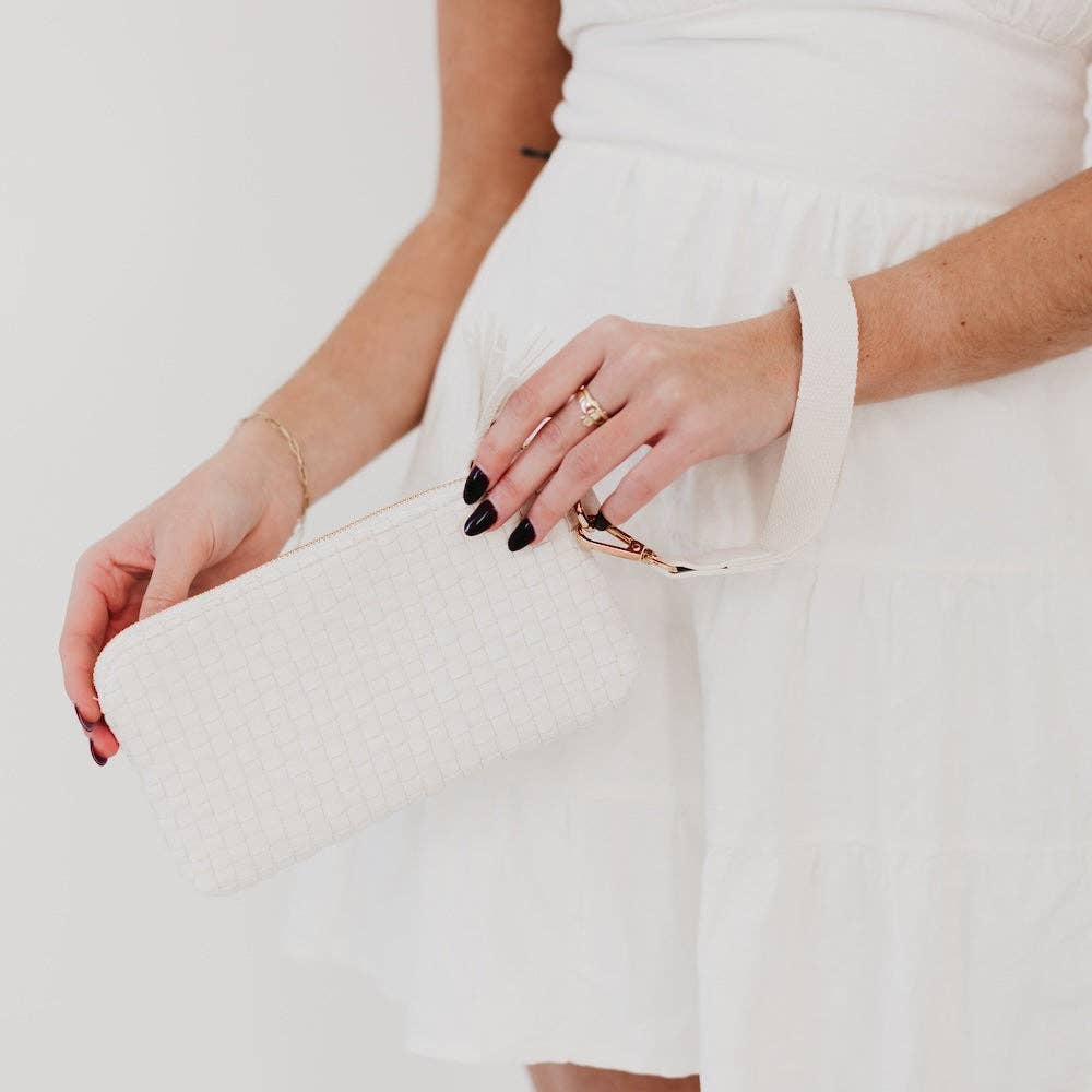 Woven Clutch Wristlet - Ana Patricia Boutique