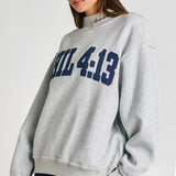 PHIL 4:13 Mock-Neck Sweatshirt