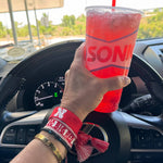 Nebraska GO BIG RED game day bracelet - Ana Patricia Boutique