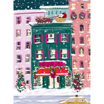 City Sidewalks 1000 Piece Holiday Christmas Puzzle - Ana Patricia Boutique