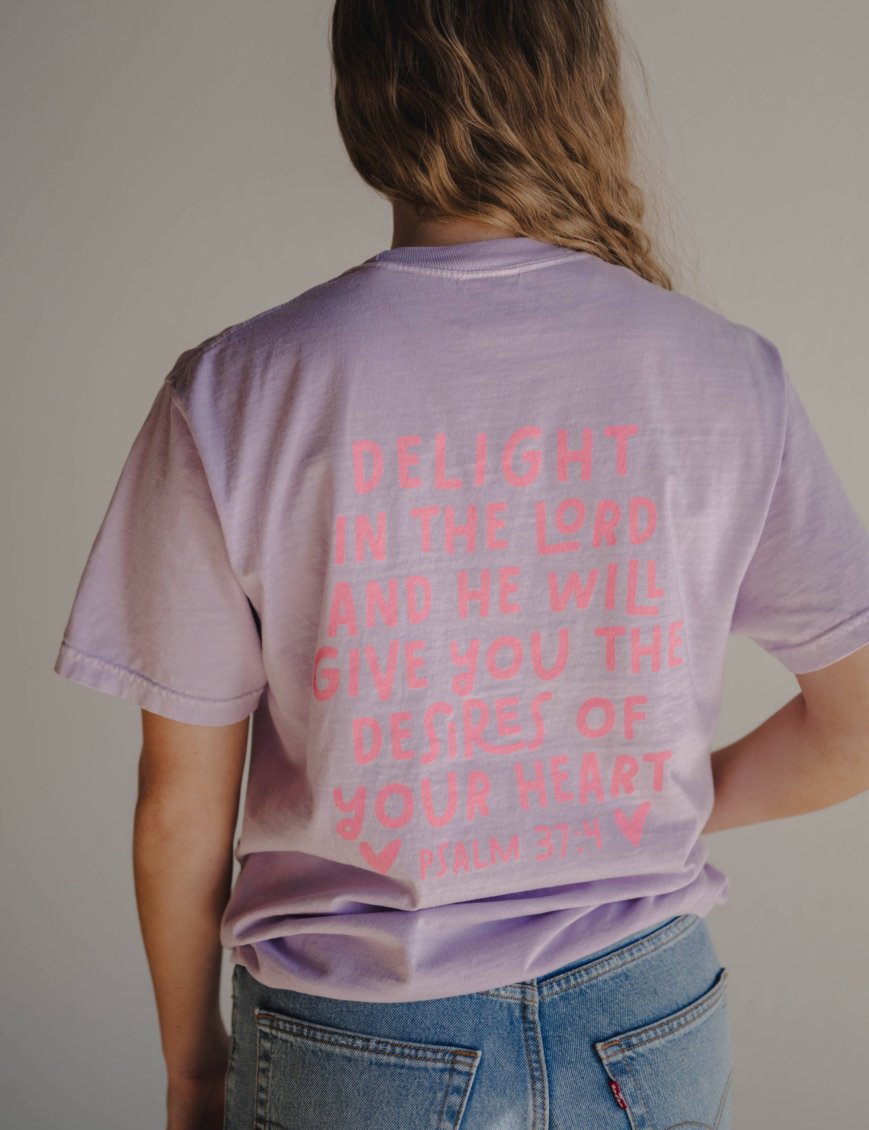 Delight In The Lord Tee - Ana Patricia Boutique
