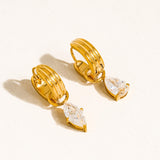 Teardrop Mis Match Earrings - Ana Patricia Boutique