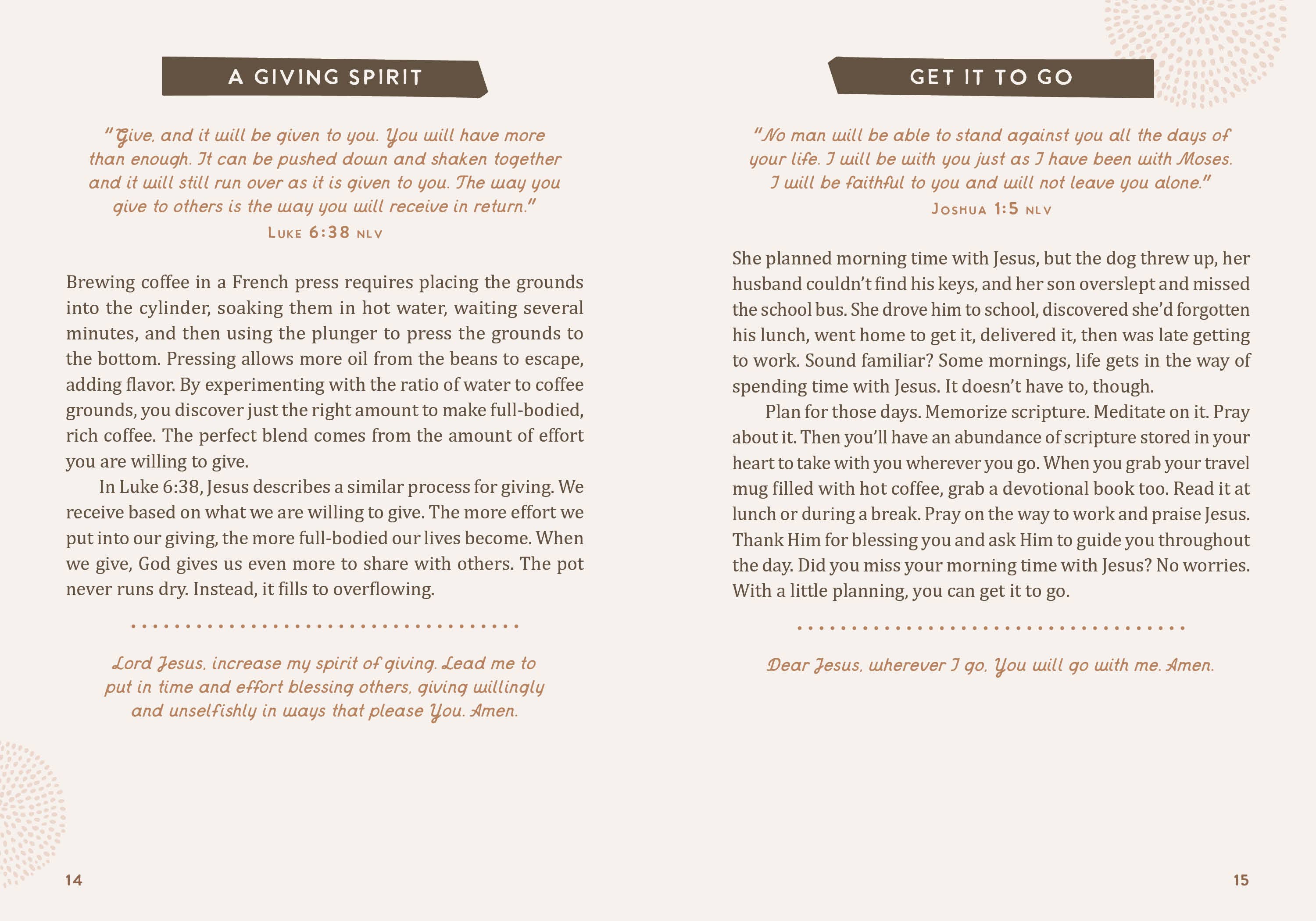 Coffee and Jesus Devotional - Ana Patricia Boutique