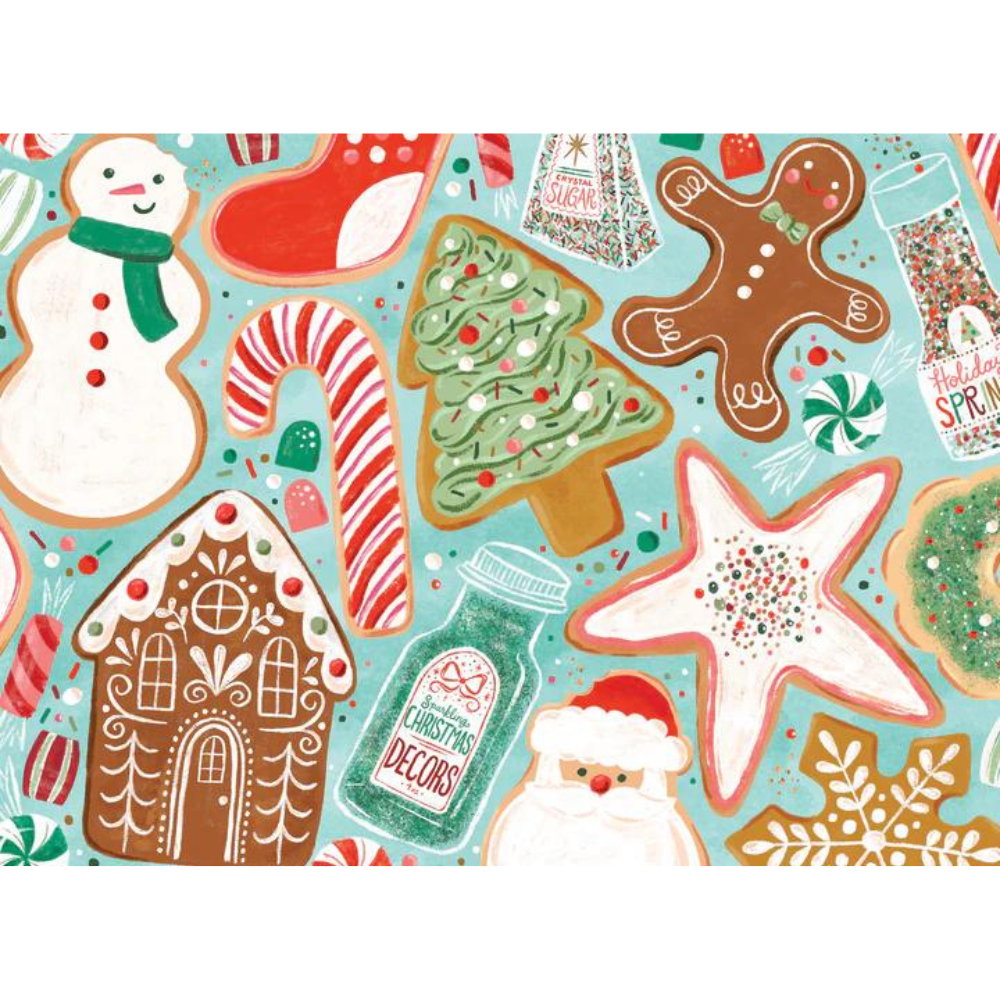 Christmas Cookies 500 Piece Puzzle - Ana Patricia Boutique
