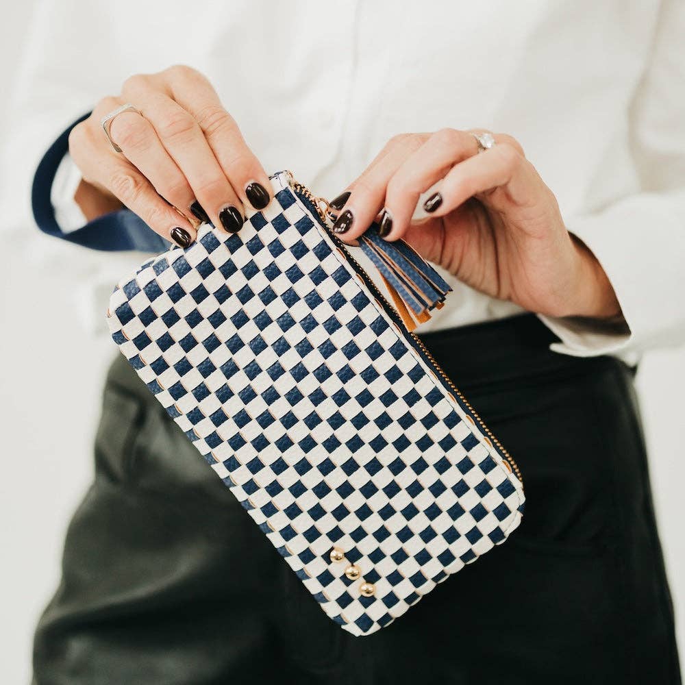 Woven Clutch Wristlet - Ana Patricia Boutique