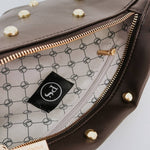 Gold Studded Westlyn Bum Bag - Ana Patricia Boutique