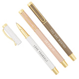 Go For It Metal Pen Set - Home Decor & Gifts - Ana Patricia Boutique
