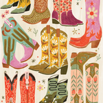 Boot Scootin' Boogie! 1000 Piece Western Cowboy Boot Puzzle - Ana Patricia Boutique
