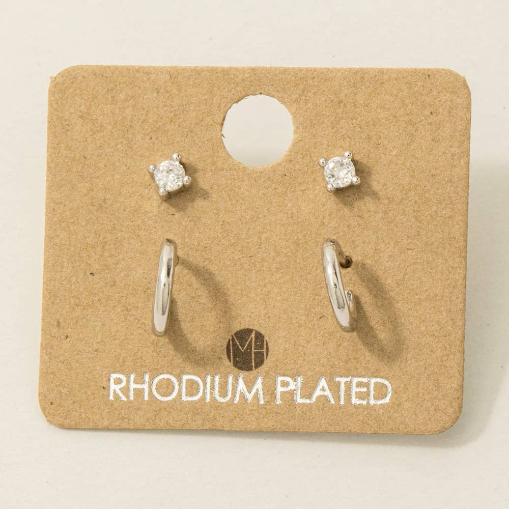 Mini Four Piece Post Stud Earrings