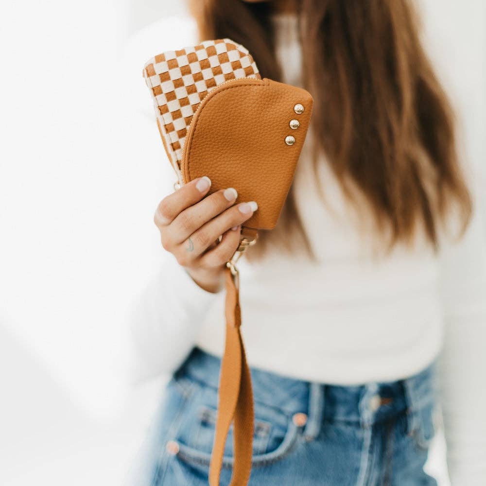 Woven Dual Pouch Wristlet - Ana Patricia Boutique