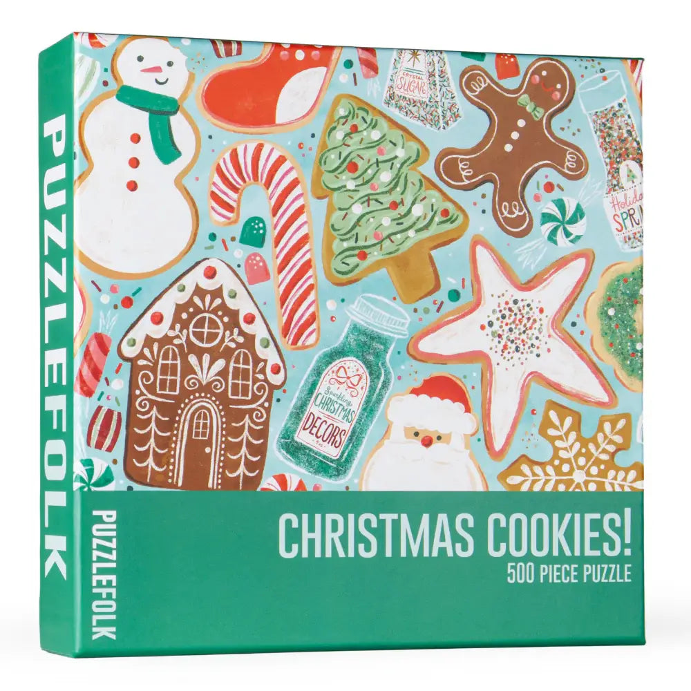 Christmas Cookies 500 Piece Puzzle - Ana Patricia Boutique