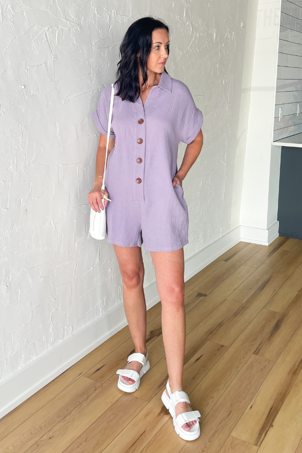 Lavender Dreams Romper