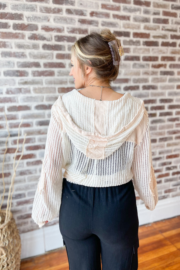 Days Go By Knit Top - Cream