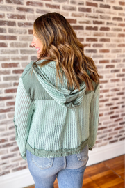 Days Go By Knit Top - Green
