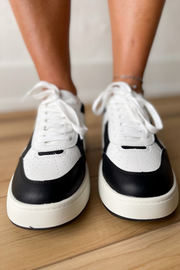 MIA Dice Sneakers- Blk/White