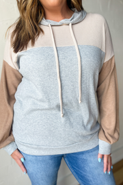 By Your Side Pullover - Taupe