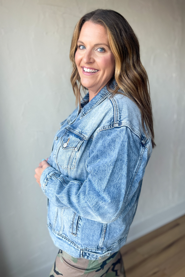 Cross Your Mind Denim Jacket