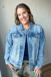 Cross Your Mind Denim Jacket