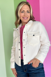 Happy to Be Here Jacket - Ivory