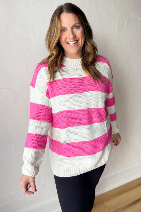 Pinkalicious Stripe Sweater