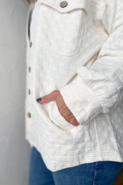 The Vail Quilted Jacket- Cream