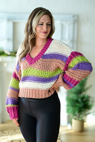 Luxe Loom Chunky Knit Sweater