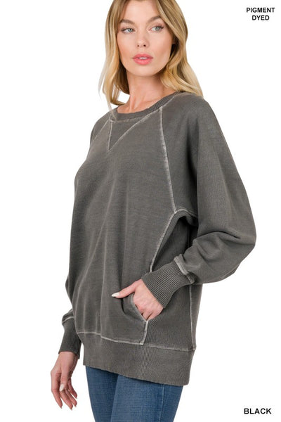 Bonfire Night Pullover- Black