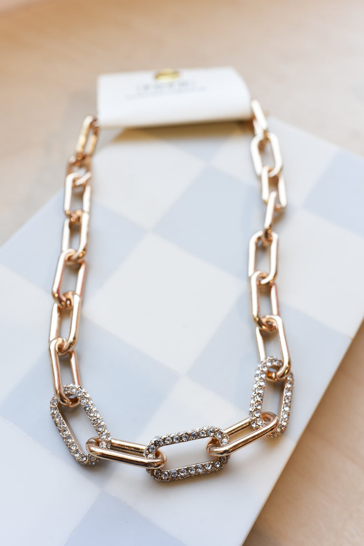 The Aurora Gold Link Necklace