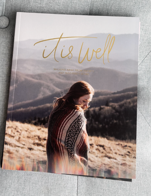 It Is Well Study on Anxiety - Ana Patricia Boutique