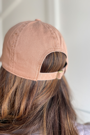 Mama Embroidered Hat- Stone