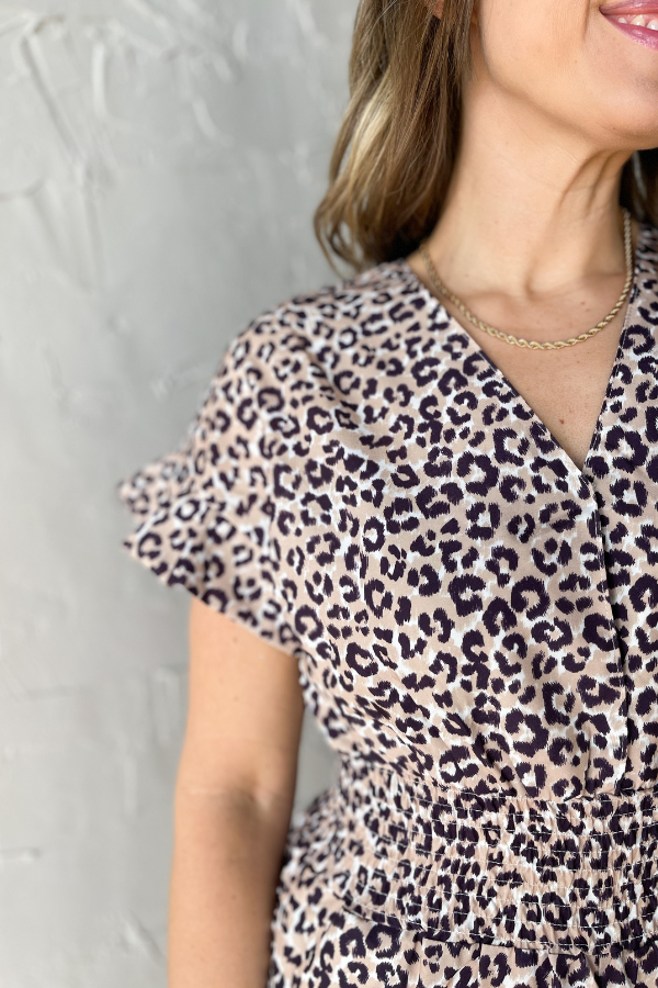Wild Jungle Jumpsuit- Leopard