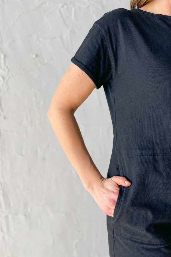 Everyday Essential Jumpsuit- Black